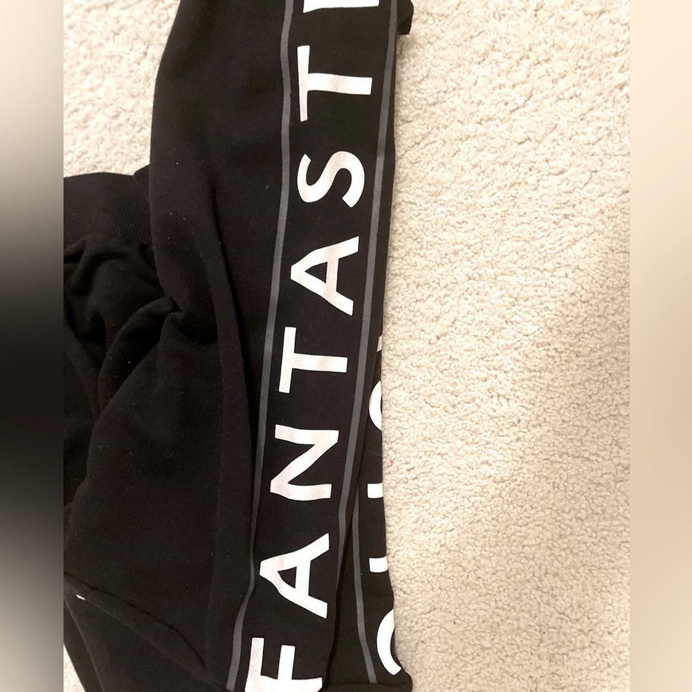 Black and white sweatshirt fantastic